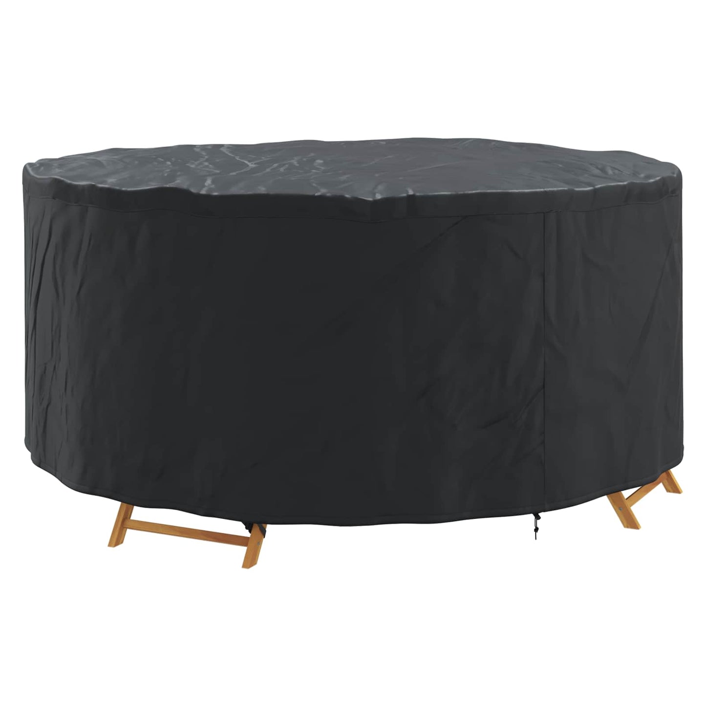 Hoes voor tuinmeubelen Zwart 200 x 200 x 71 cm 210D stof