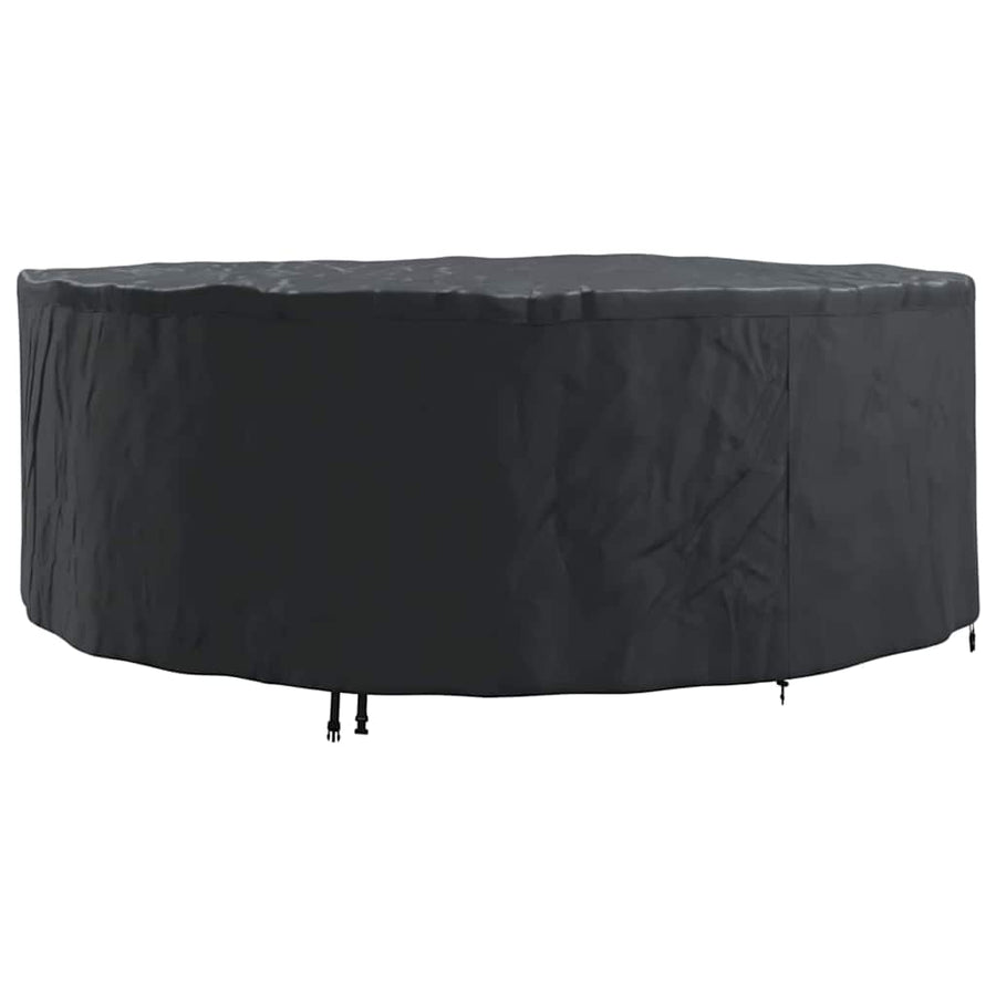 Buitenmeubelhoes Zwart 244 x 244 x 71 cm 210D oxford stof