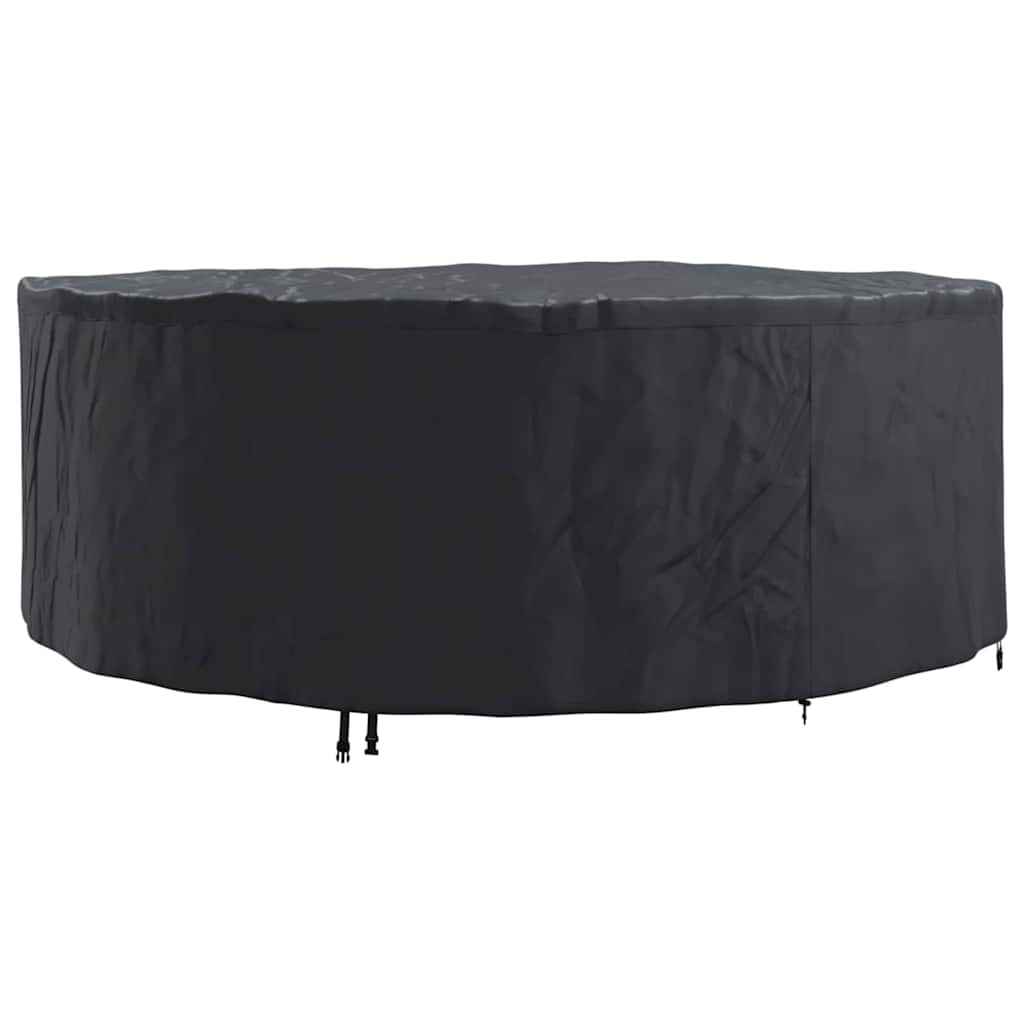 Buitenmeubelhoes Zwart 244 x 244 x 85 cm 420D oxford stof