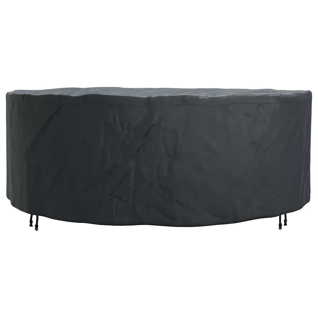 Buitenmeubelhoes Zwart 244 x 244 x 85 cm 420D oxford stof