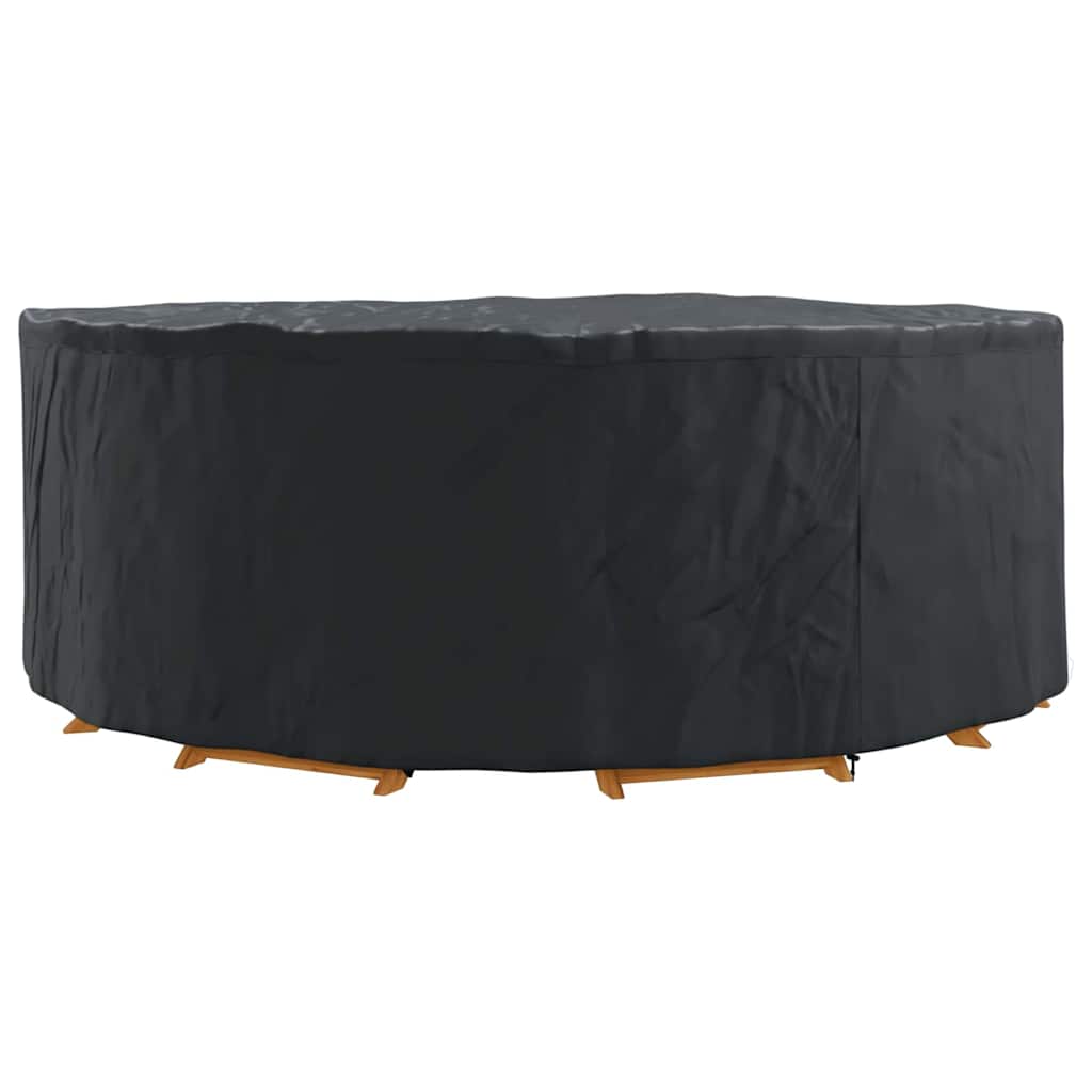 Buitenmeubelhoes Zwart 244 x 244 x 85 cm 420D oxford stof