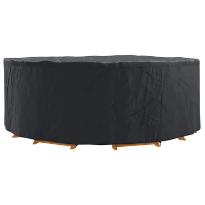 Buitenmeubelhoes Zwart 244 x 244 x 85 cm 420D oxford stof