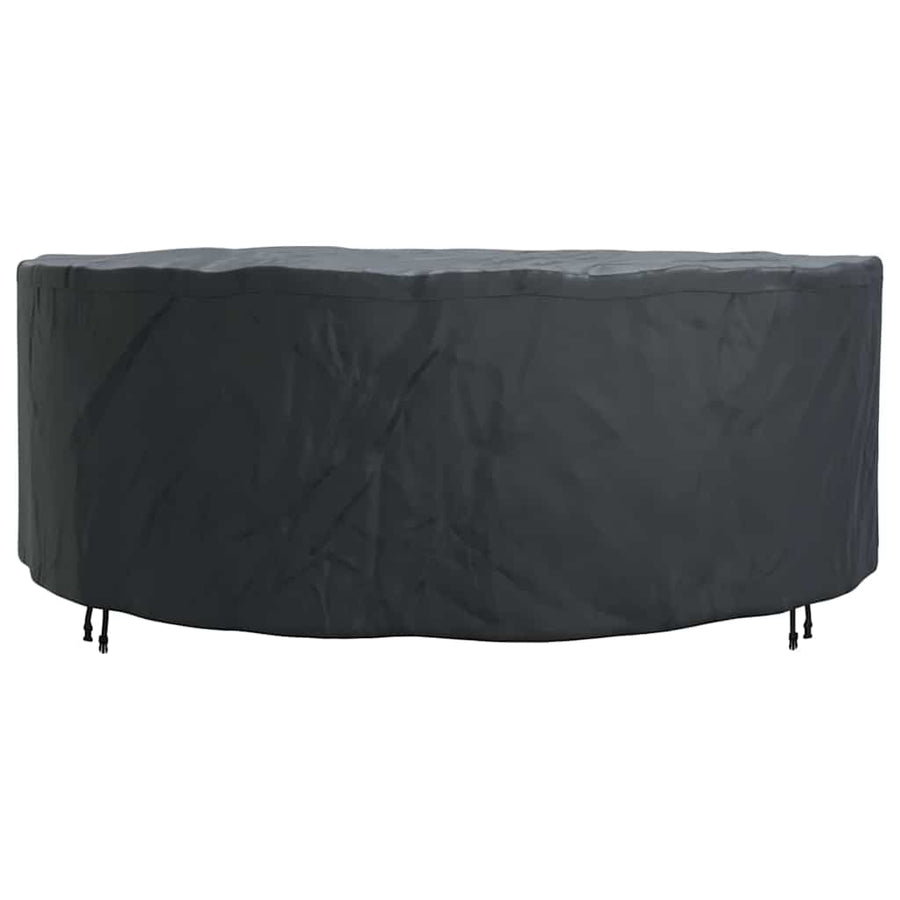 Buitenmeubelhoes Zwart 244 x 244 x 105 cm 210D oxford stof