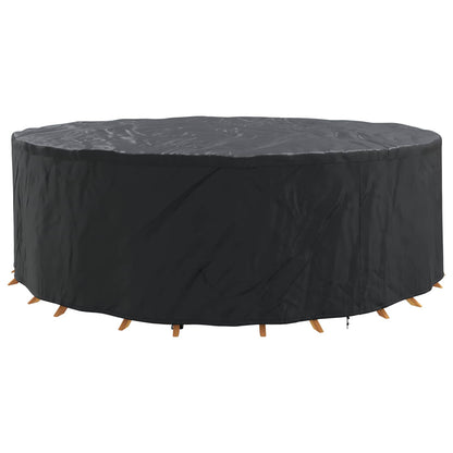 Hoes voor tuinmeubelen Zwart 279 x 279 x 71 cm 210D stof