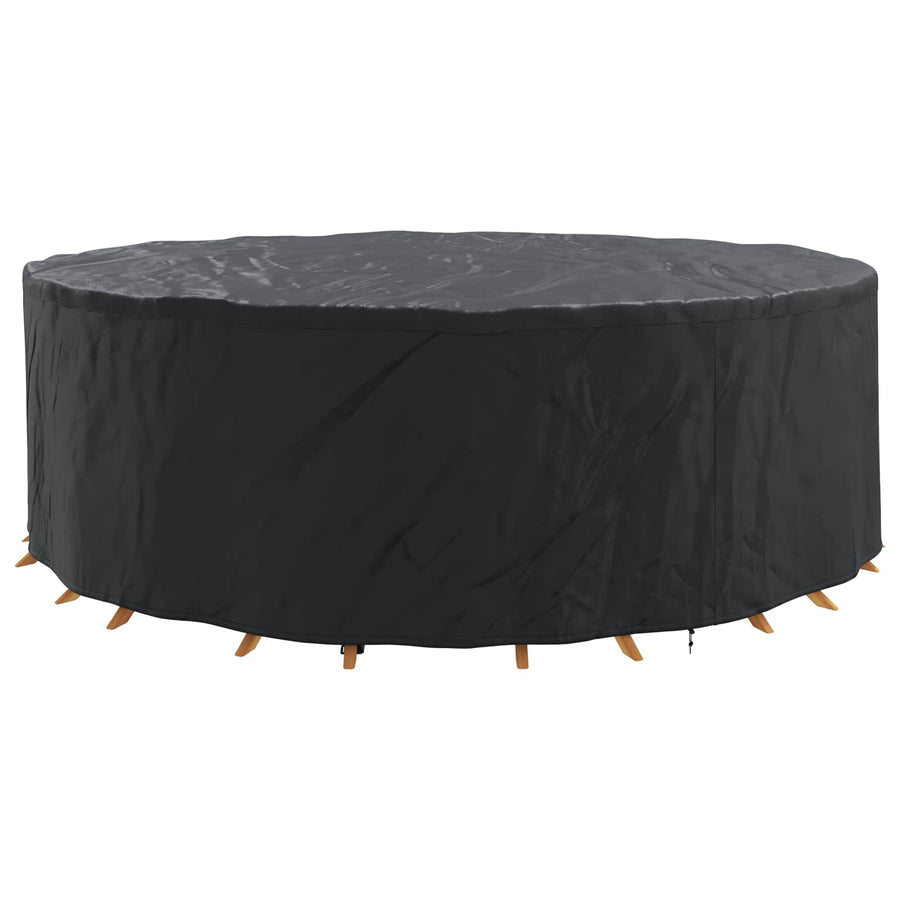 Hoes voor tuinmeubelen Zwart 279 x 279 x 71 cm 420D stof