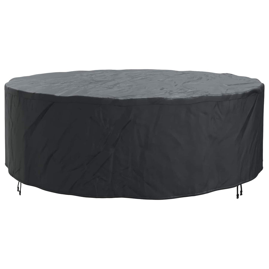 Hoes voor tuinmeubelen Zwart 279 x 279 x 71 cm 600D stof