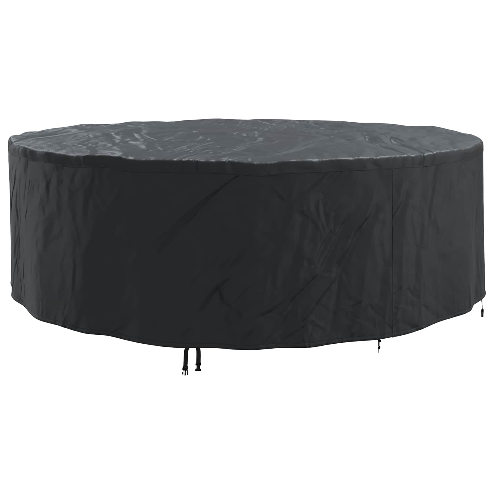 Hoes voor tuinmeubelen Zwart 279 x 279 x 85 cm 210D stof