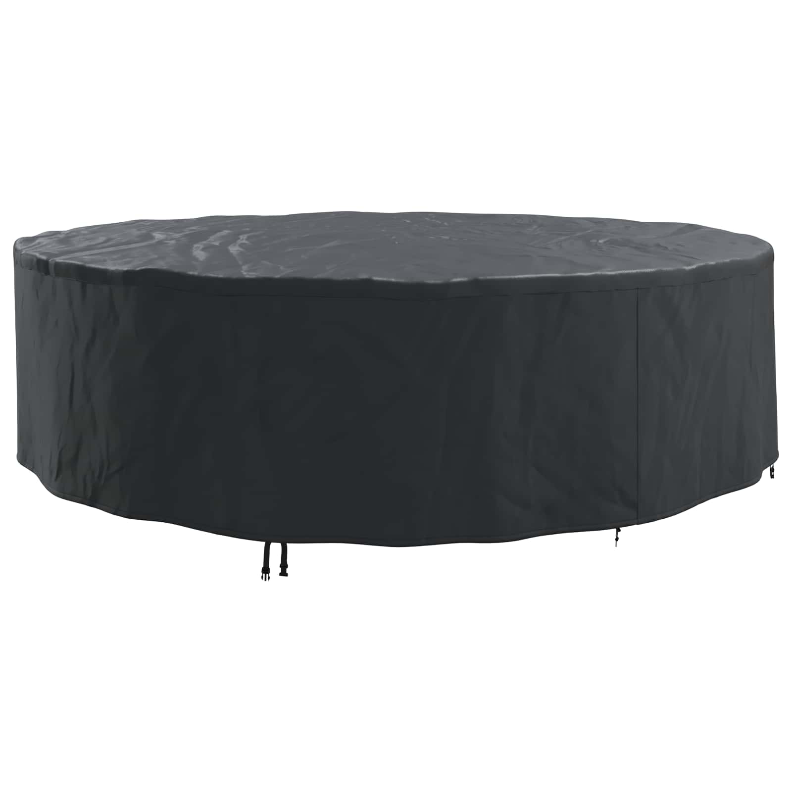Hoes voor tuinmeubelen Zwart 320 x 320 x 71 cm 420D stof
