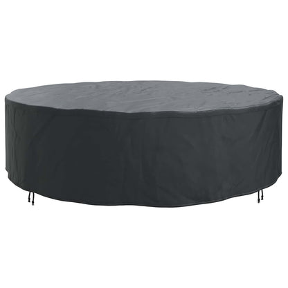 Hoes voor tuinmeubelen Zwart 320 x 320 x 71 cm 420D stof