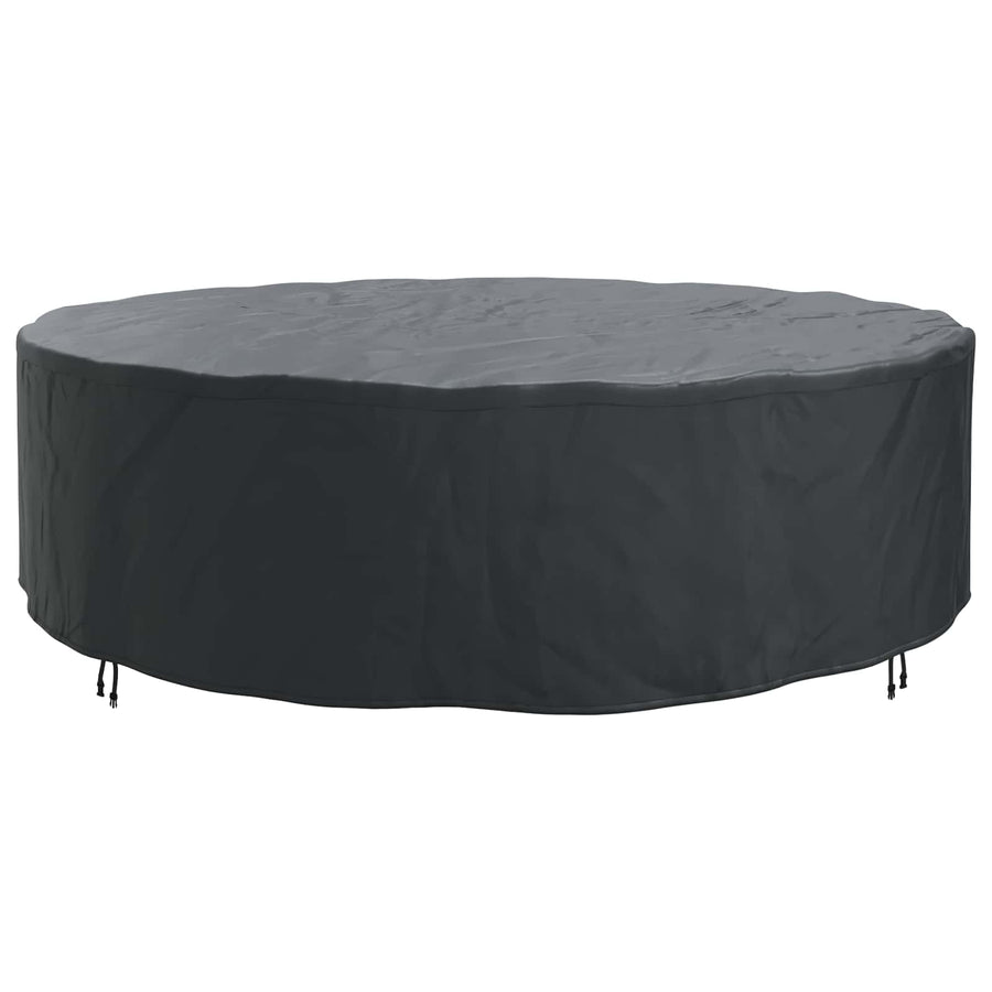 Hoes voor tuinmeubelen Zwart 320 x 320 x 85 cm 210D stof