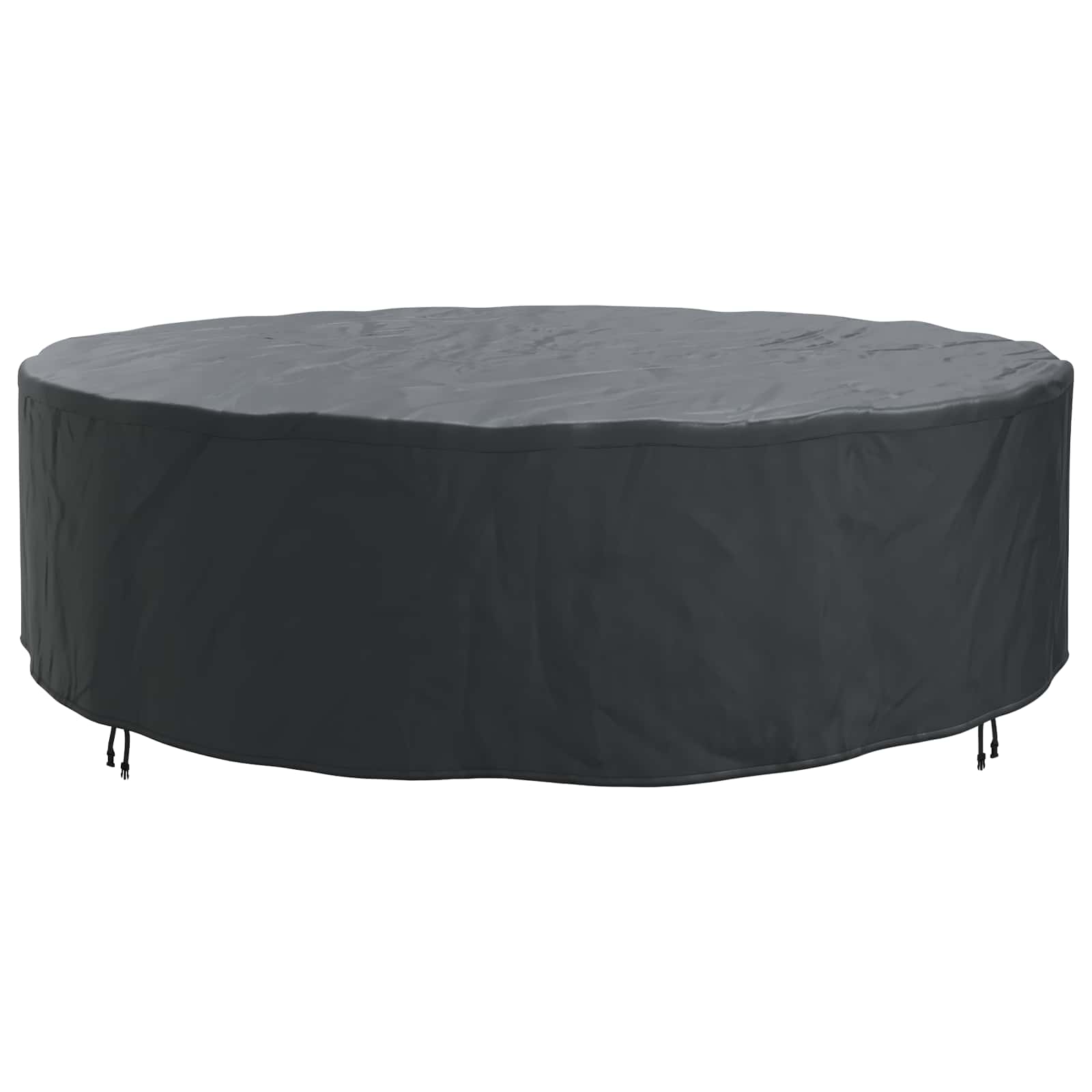 Hoes voor tuinmeubelen Zwart 320 x 320 x 85 cm 420D stof