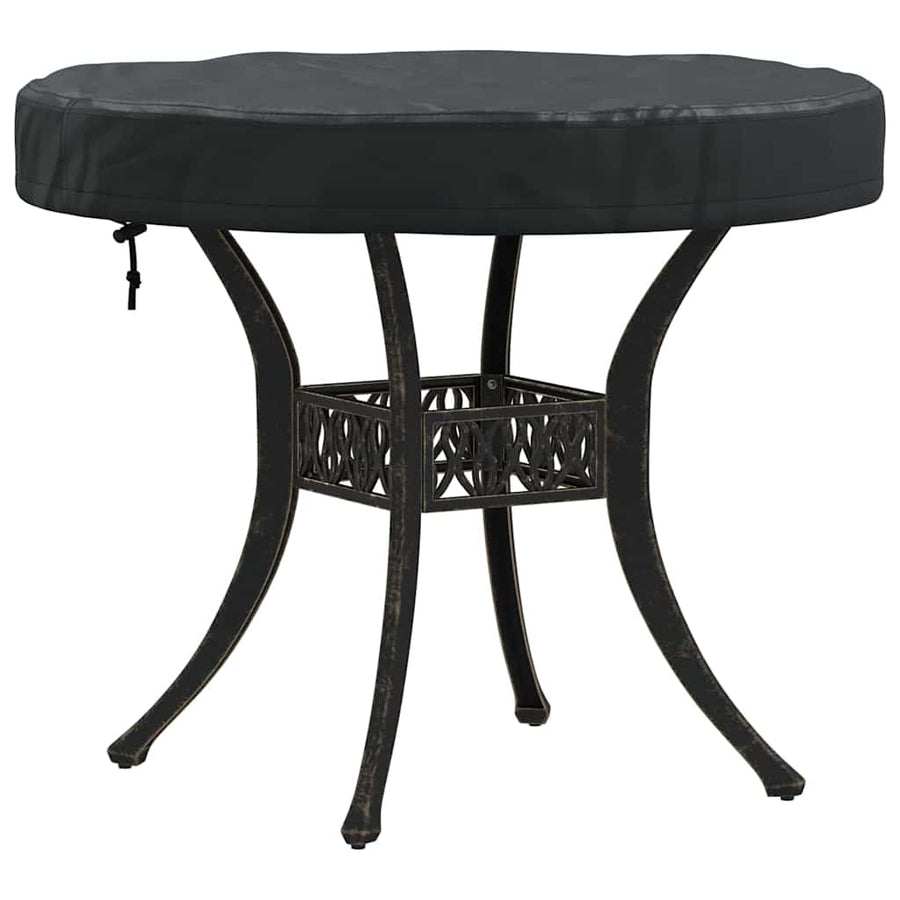 Buiten Tafel Hoes Zwart 72 x 72 x 10 cm 210D stof