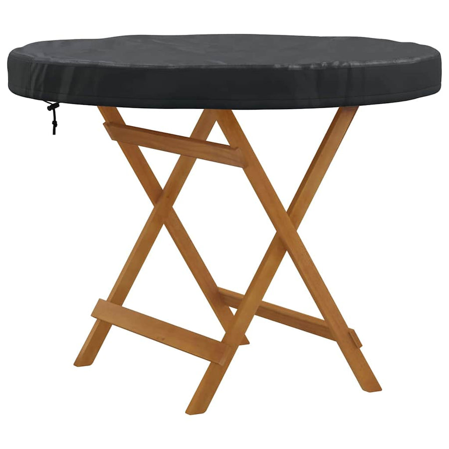 Buiten Tafel Hoes Zwart 102 x 102 x 10 cm 420D stof