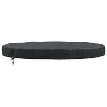 Buiten Tafel Hoes Zwart 102 x 102 x 10 cm 600D stof