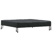 Tafel Dek Effen Zwart 92 x 92 x 15 cm Stof