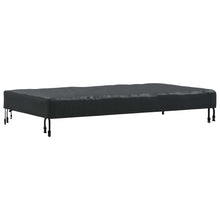 Tafel Dek Effen Zwart 142 x 82 x 15 cm Stof