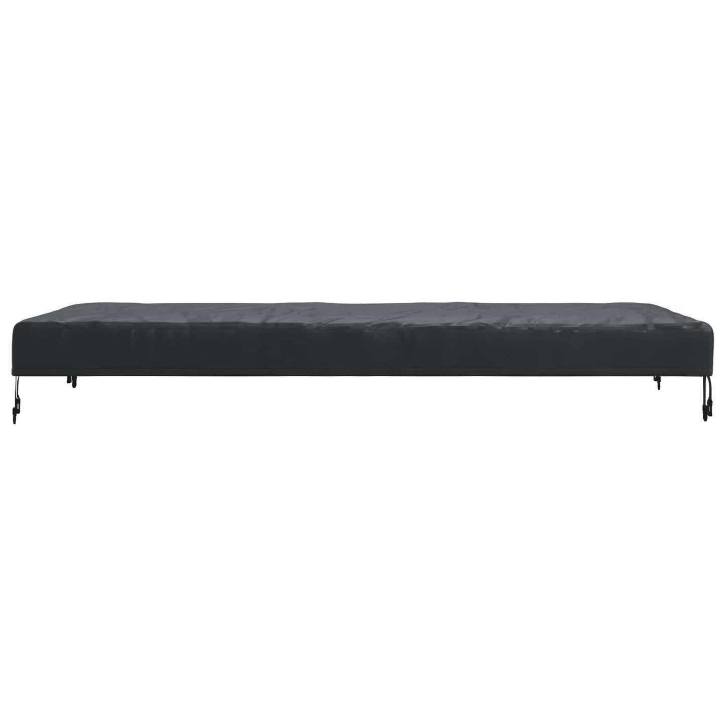 Tafel Dek Effen Zwart 162 x 92 x 15 cm Stof