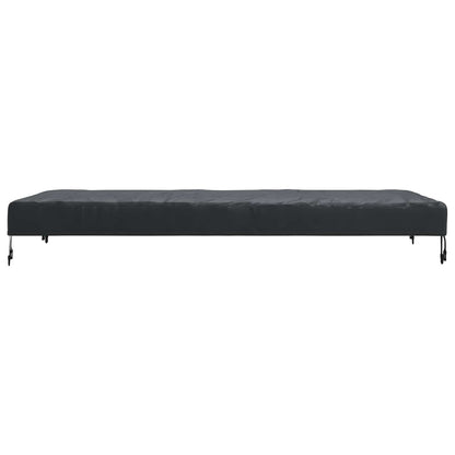 Tafel Dek Effen Zwart 162 x 92 x 15 cm Stof