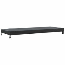 Tafel Dek Effen Zwart 102 x 202 x 15 cm Stof