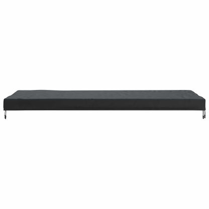 Tafel Dek Effen Zwart 102 x 202 x 15 cm Stof