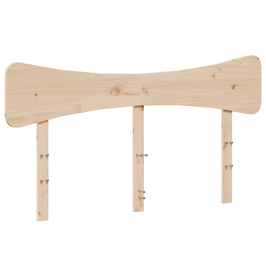 Bedframe zonder matras massief grenenhout 120x190 cm