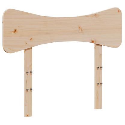 Bedframe zonder matras massief grenenhout 75x190 cm