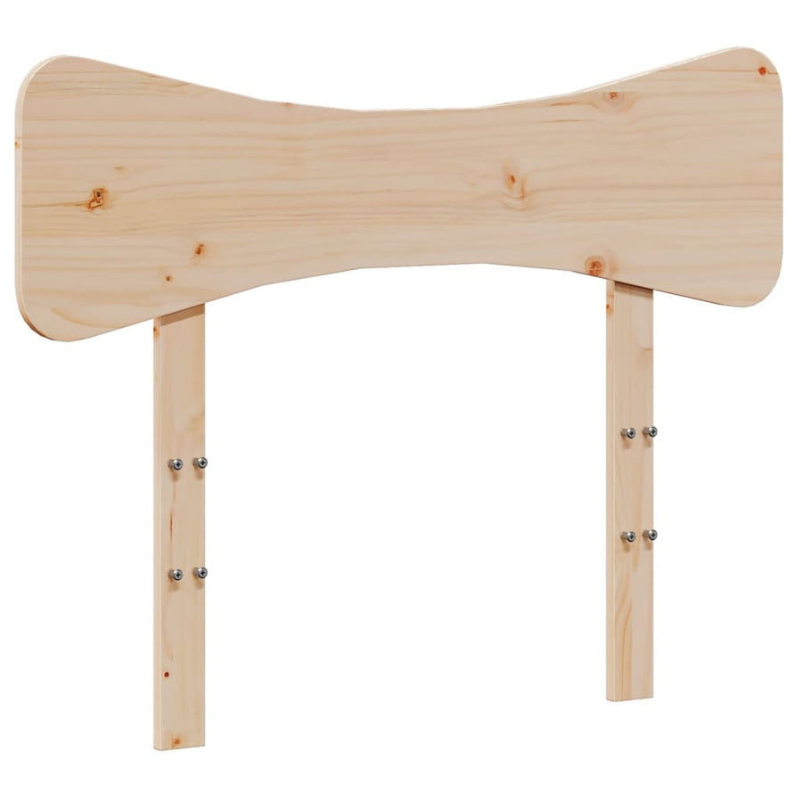 Bedframe zonder matras massief grenenhout 75x190 cm