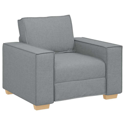 Sofa Stoel Lichtgrijs 60 cm Stof