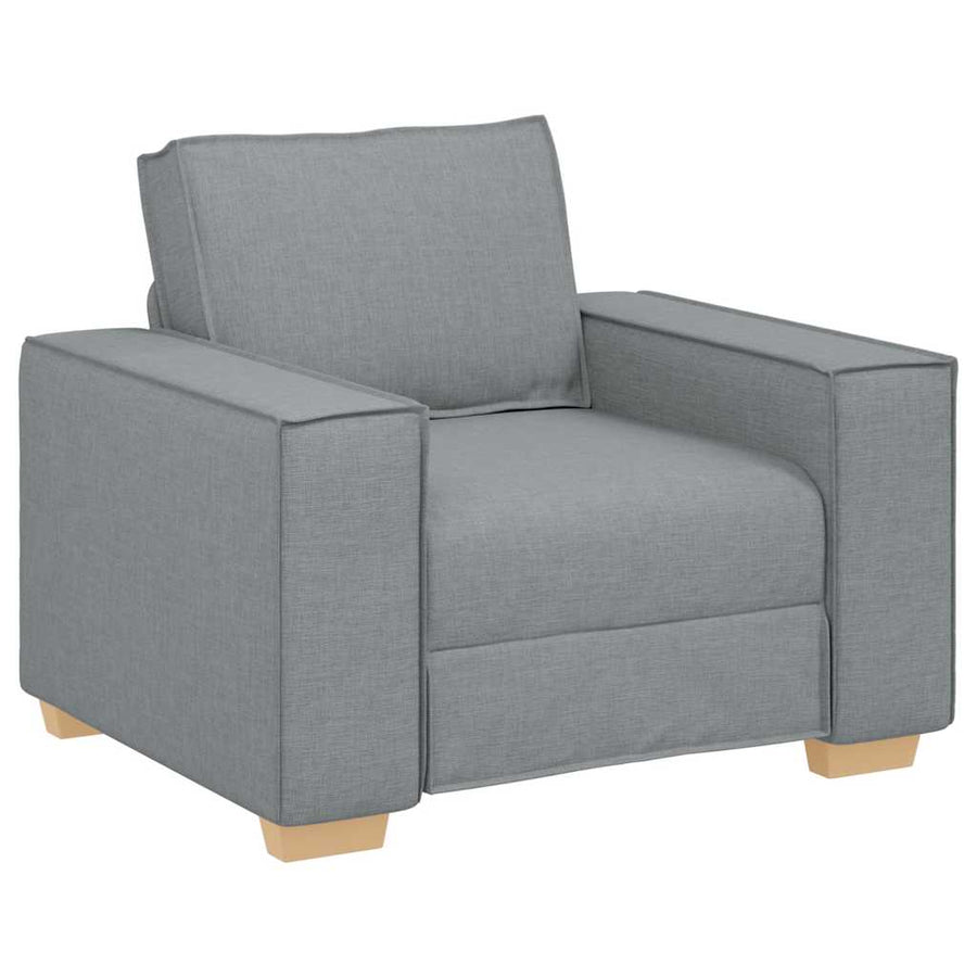 Sofa Stoel Lichtgrijs 60 cm Stof