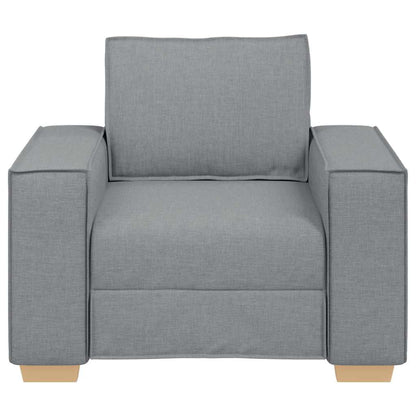 Sofa Stoel Lichtgrijs 60 cm Stof