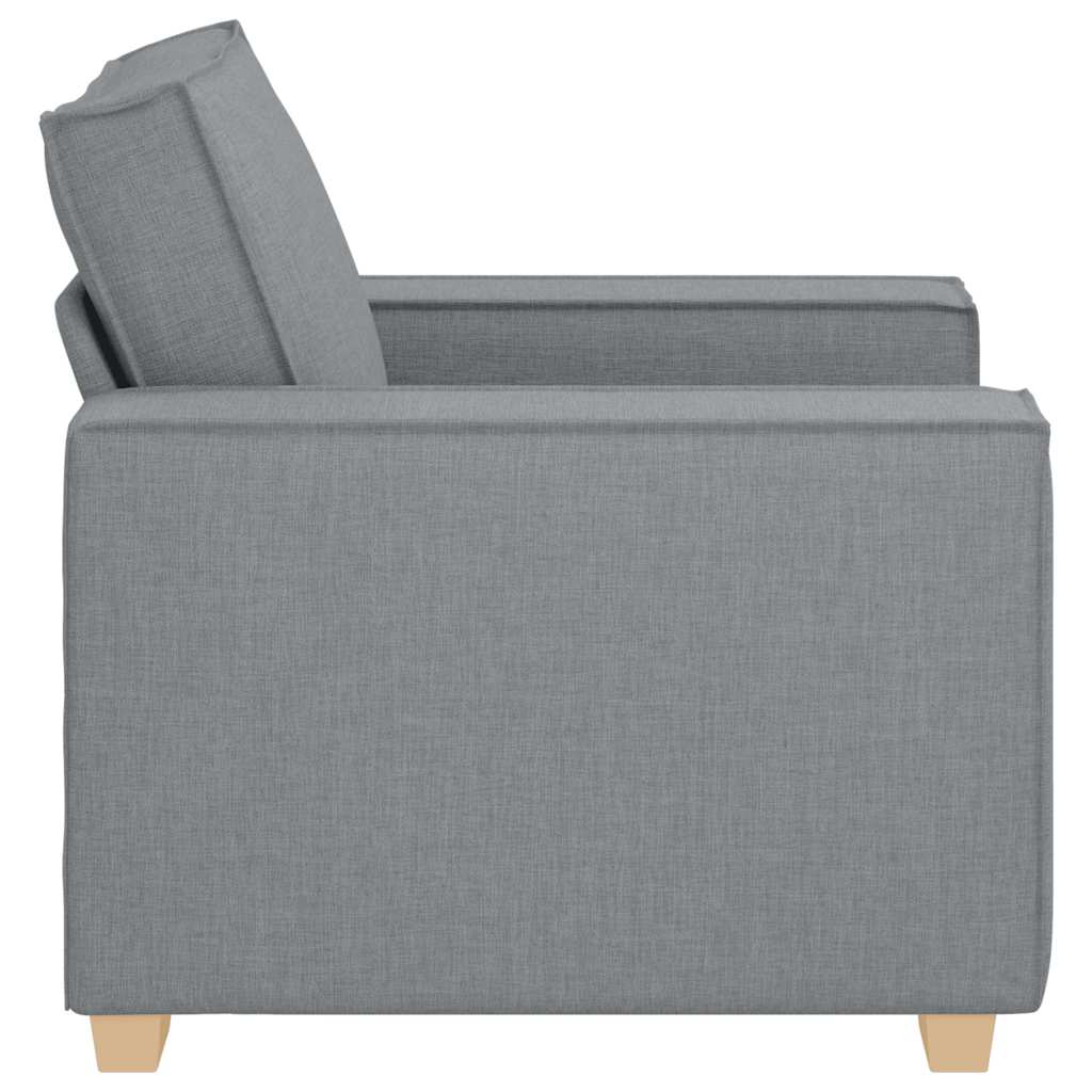 Sofa Stoel Lichtgrijs 60 cm Stof