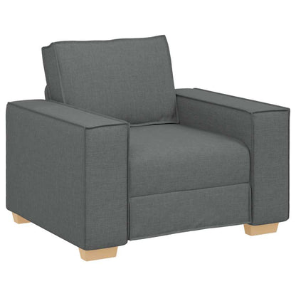 Sofa Stoel Donkergrijs 60 cm Stof