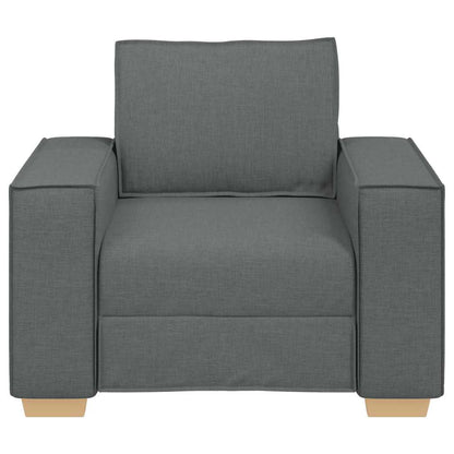 Sofa Stoel Donkergrijs 60 cm Stof