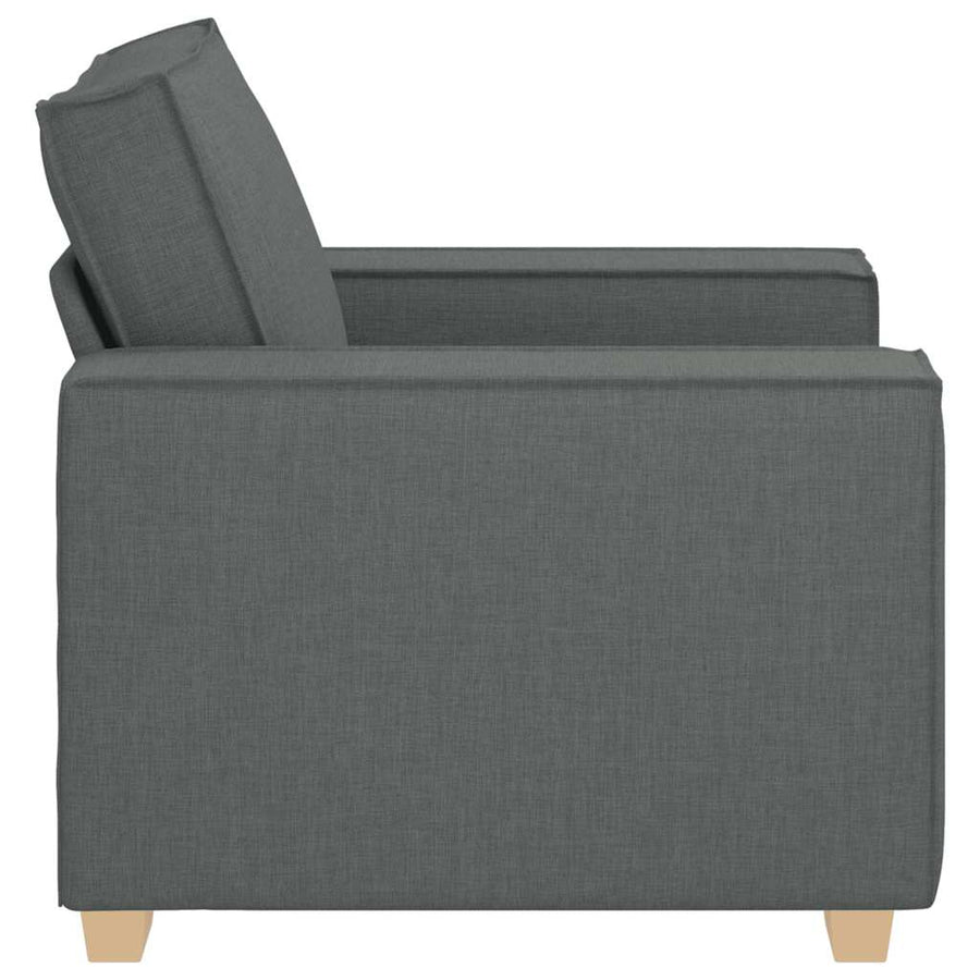 Sofa Stoel Donkergrijs 60 cm Stof