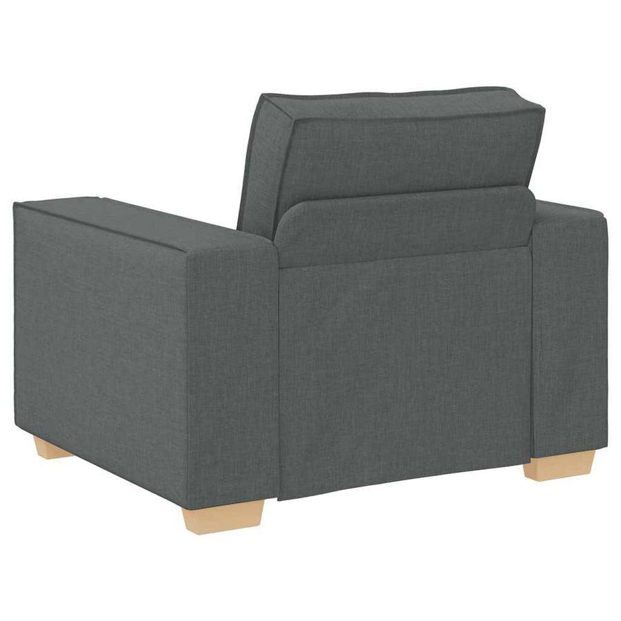 Sofa Stoel Donkergrijs 60 cm Stof