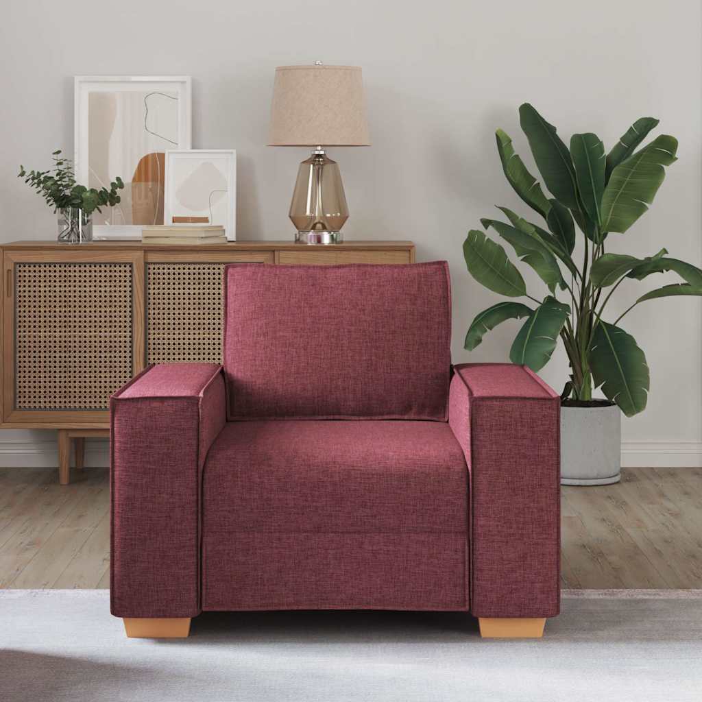 Sofa Stoel Wijnrood 60 cm Stof