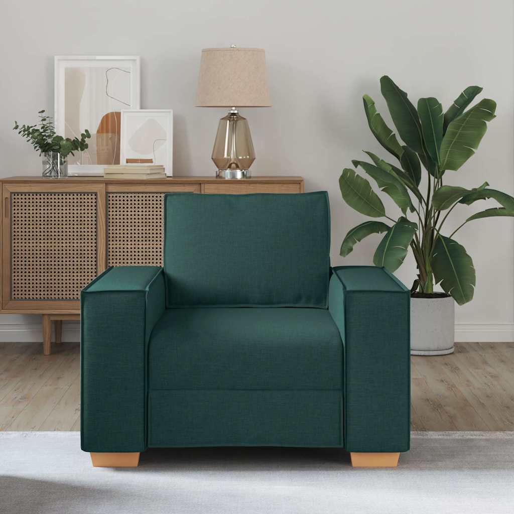 Sofa Stoel Donkergroen 60 cm Stof