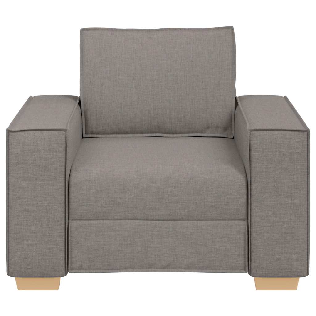Sofa Stoel Taupe 60 cm Stof