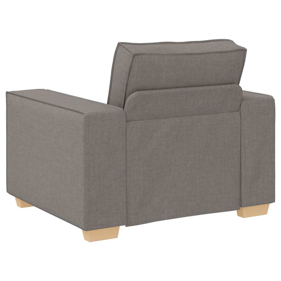 Sofa Stoel Taupe 60 cm Stof