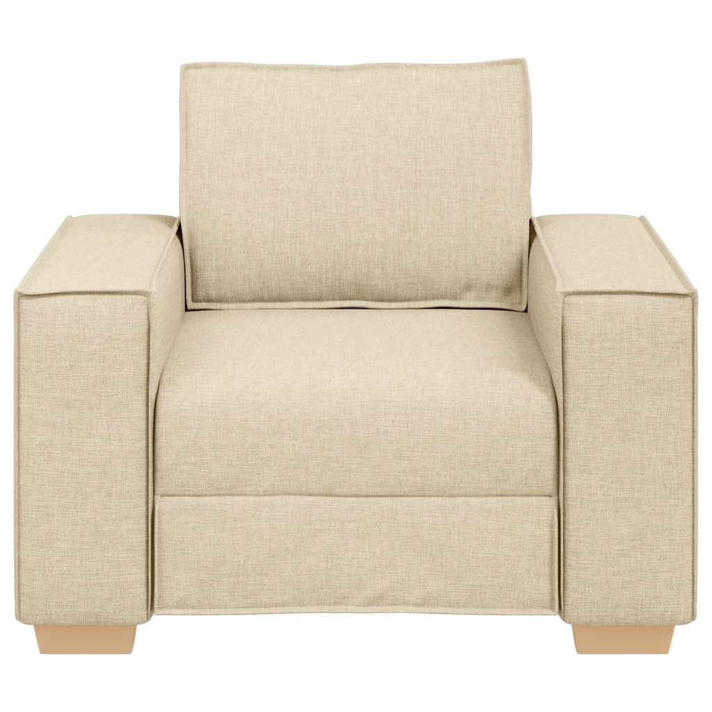 Sofa Stoel Crème 60 cm Stof