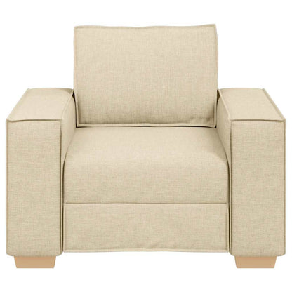Sofa Stoel Crème 60 cm Stof