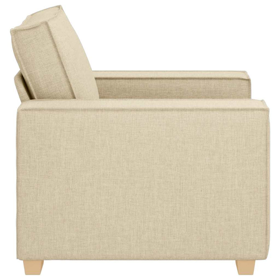 Sofa Stoel Crème 60 cm Stof
