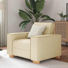 Sofa Stoel Crème 60 cm Stof