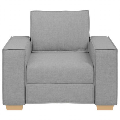 Sofa Stoel Wolk Grijs 60 cm Stof