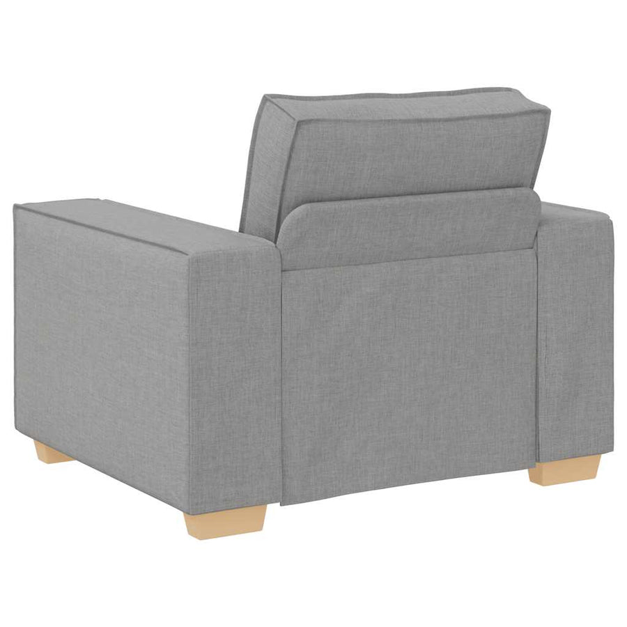 Sofa Stoel Wolk Grijs 60 cm Stof