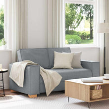 2-zitsbank Lichtgrijs 120 cm Stof