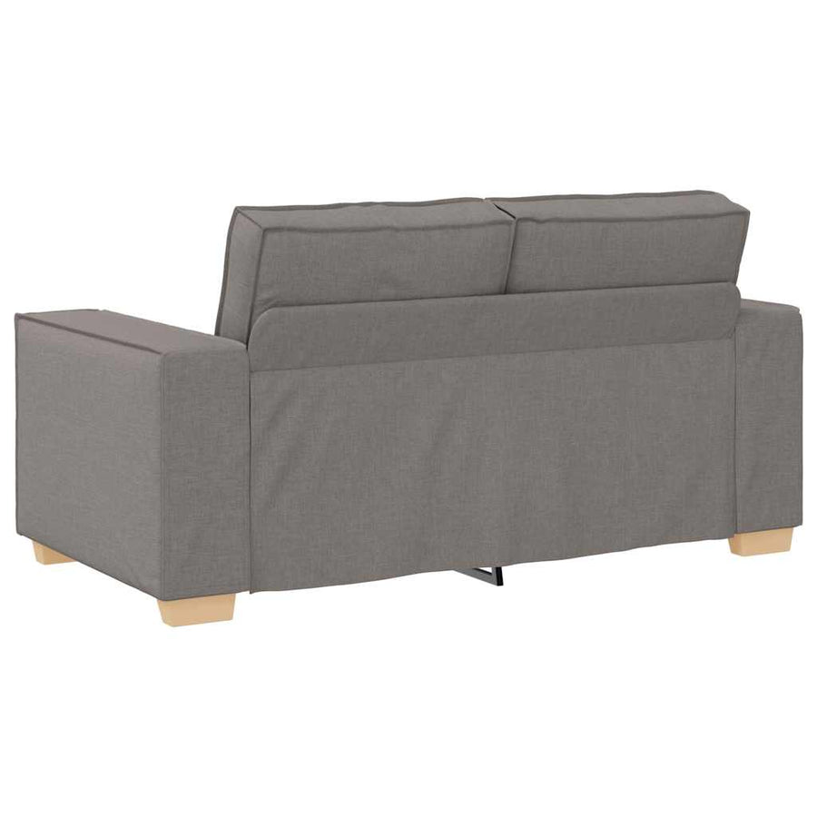 2-zitsbank Taupe 120 cm Stof