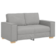 2-zitsbank Wolk Grijs 160x78x84 cm Stof