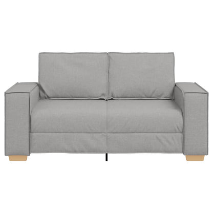 2-zitsbank Wolk Grijs 160x78x84 cm Stof