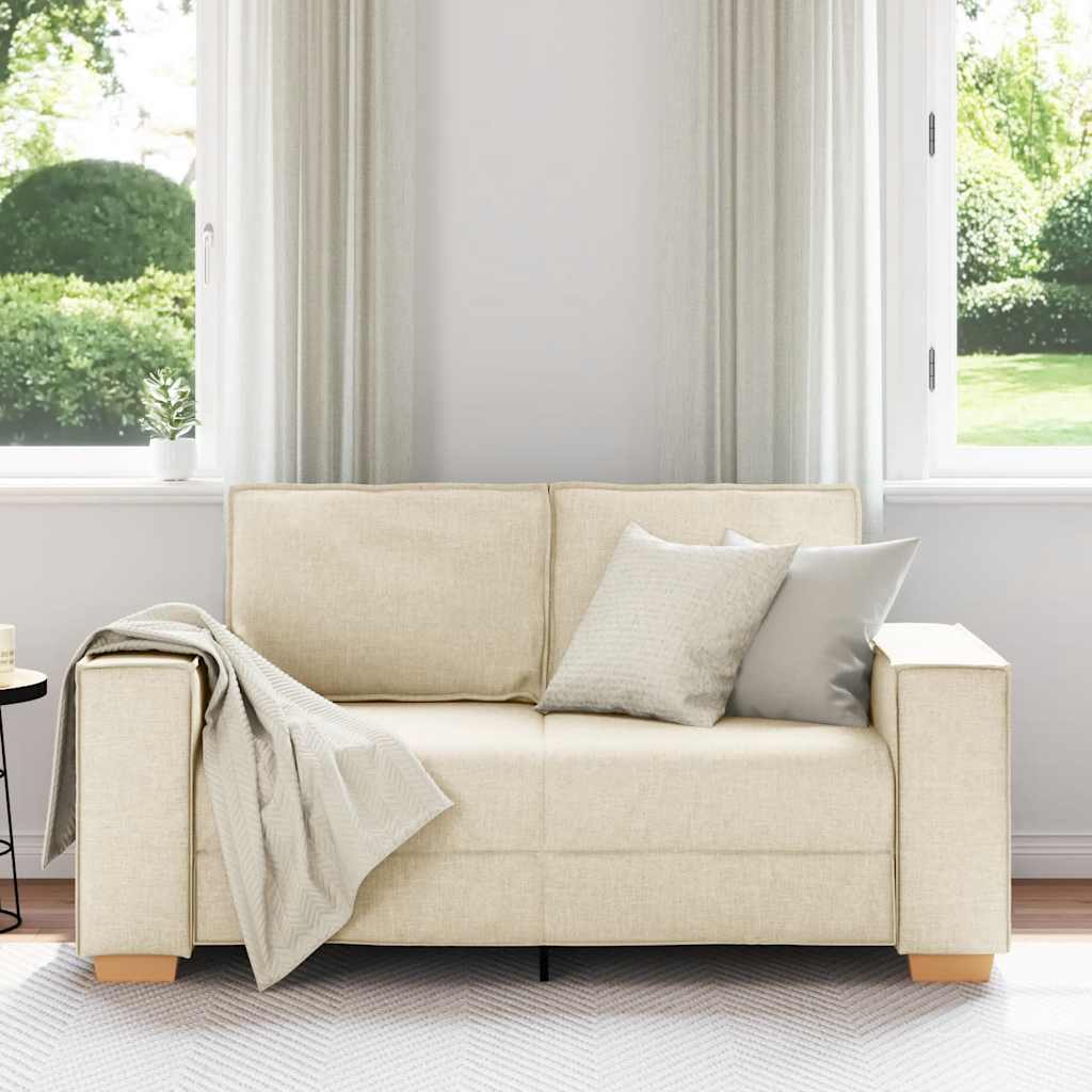 2-zitsbank Linnen 120 cm